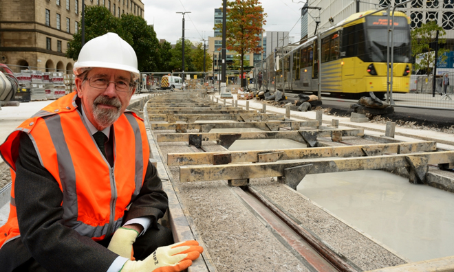 Final tracks laid for Metrolink Second City Crossing