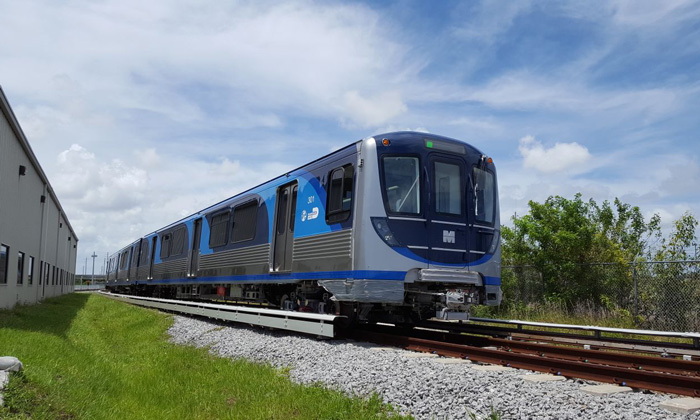New Metrorail train placed in Miami-Dade County expected to bring great improvements.