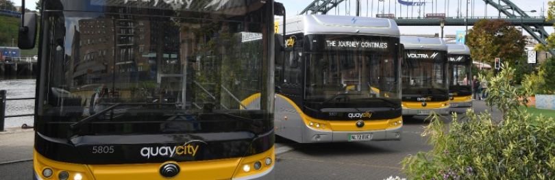 Go-Ahead launches new electric buses in northeast England
