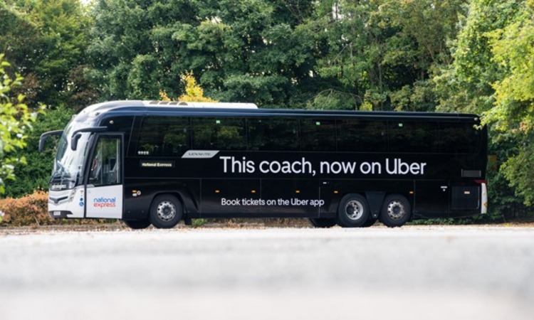 National Express launches partnership with Uber Travel