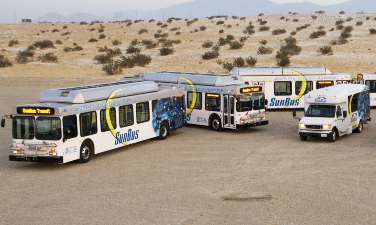 SunLine awarded federal grant to advance zero emissions bus technology
