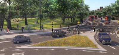 New section of cycle route opens in southeast London