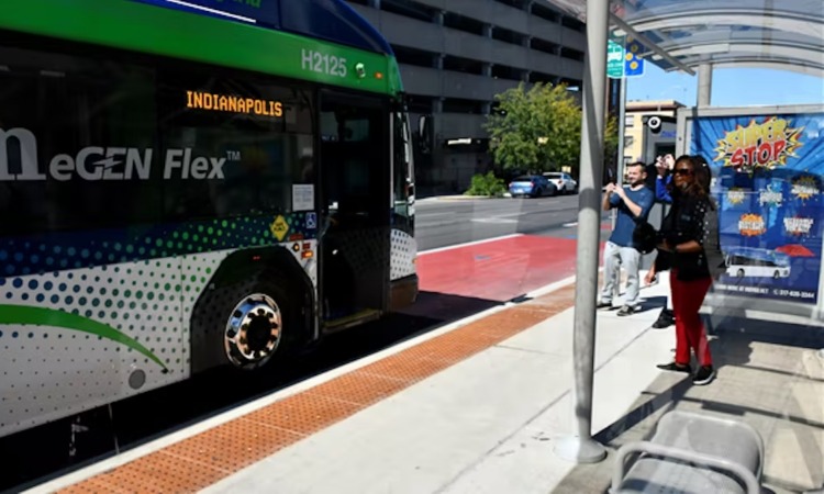 IndyGo enhances bus rider experience with opening of first Super Stop