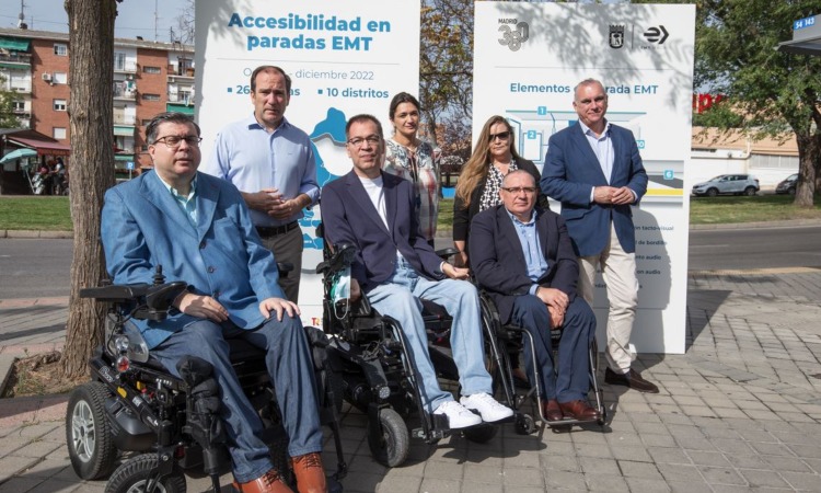 EMT Madrid continues bus stop accessibility improvements