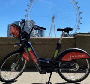 E-bikes now available for hire as part of Transport for London’s Santander Cycles scheme
