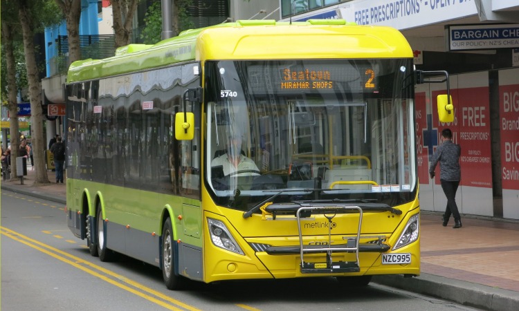 Wellington's air quality improves as Metlink's electric bus numbers increase