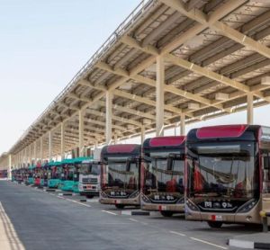 bus depot launched in Lusail, Qatar