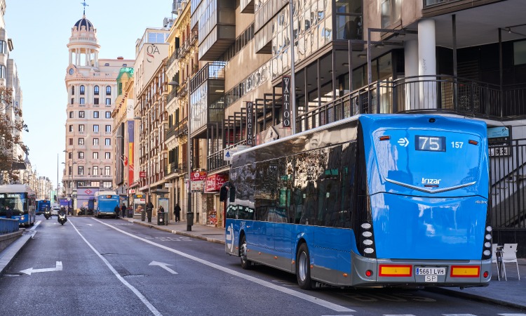 EMT Madrid buses reach 84.5 per cent of pre-pandemic passenger levels in July 2022