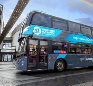 Coventry on the road to becoming UK's first all-electric bus city
