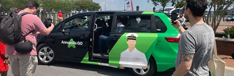 On-demand shared microtransit is boosting the local economy – and relieving strain on parking lots – in Annapolis, Maryland