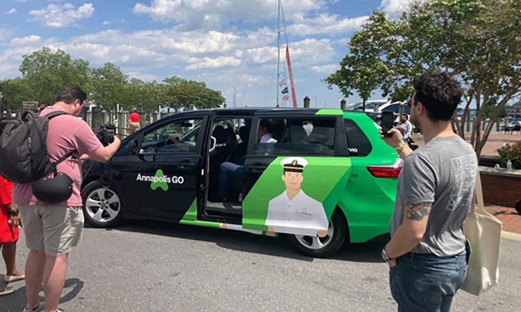 On-demand shared microtransit is boosting the local economy – and relieving strain on parking lots – in Annapolis, Maryland
