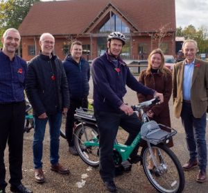 Beryl installs more bike bays in Wymondham, Norfolk