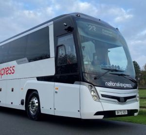 National Express trials innovative mirrorless coaches in the UK