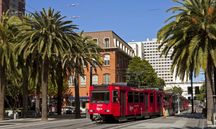 San Diego Metropolitan Transit System tram