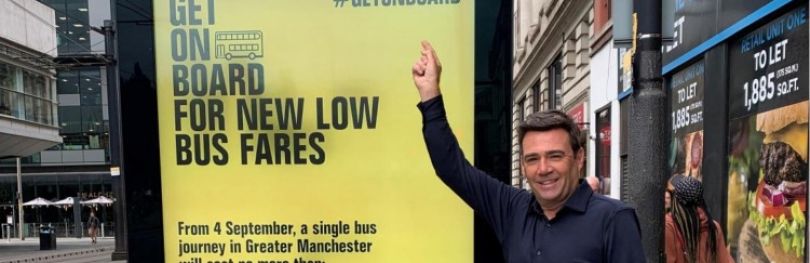 Greater Manchester becomes first major conurbation outside London to cap bus fares