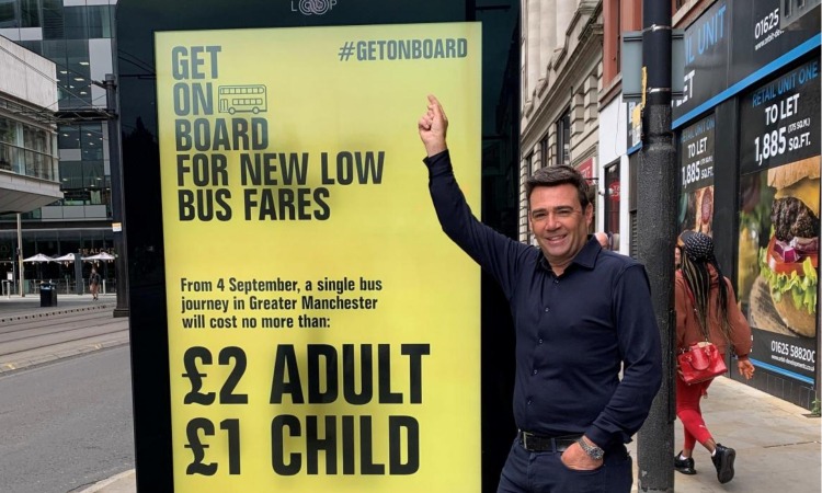 Greater Manchester becomes first major conurbation outside London to cap bus fares