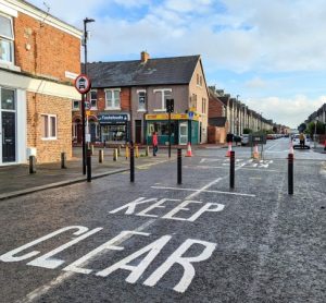 New measures installed to improve active travel in Heaton, Newcastle