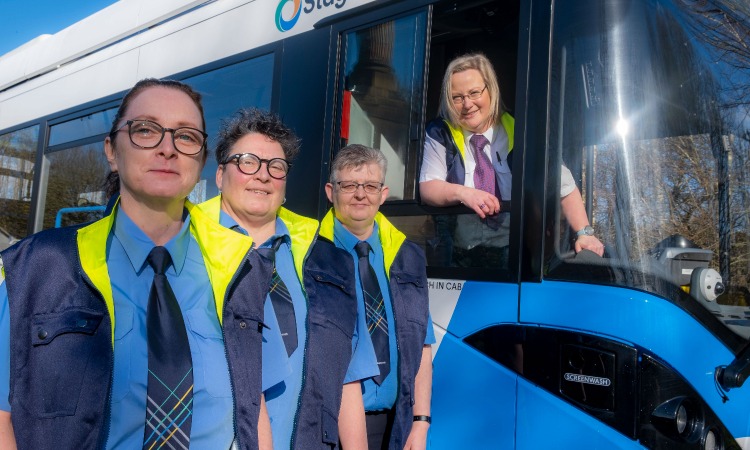 Stagecoach breaks the bias with increase in female driver applications