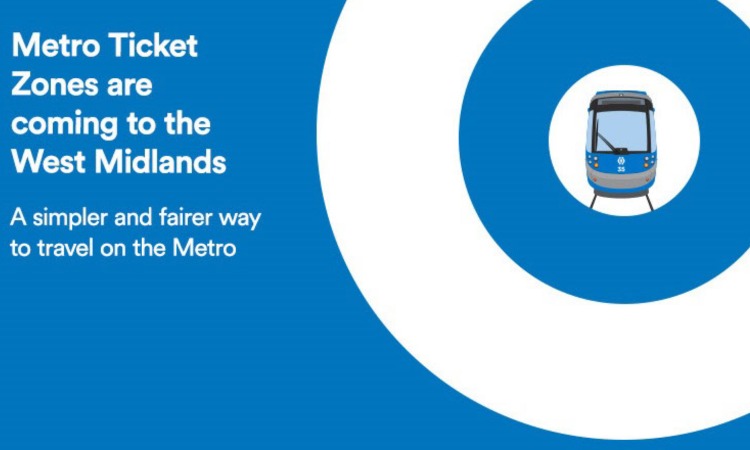 West Midlands Metro launches Metro Ticket Zones with new ticket structure