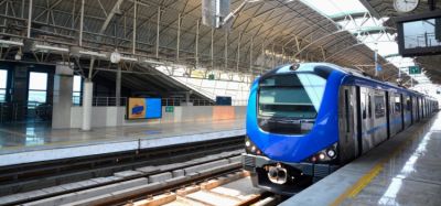 Chennai Metro Rail has transported 98 million passengers since its launch