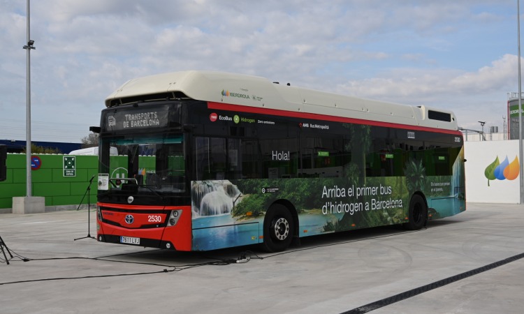 TMB launches Spain’s first hydrogen bus into service for public transport
