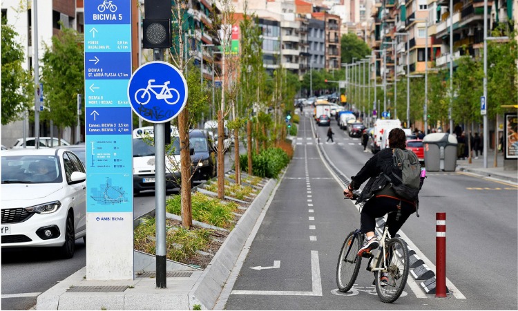 AMB’s new study highlights active travel increase in Barcelona