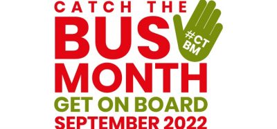 UK charity to relaunch Catch the Bus Month in September 2022