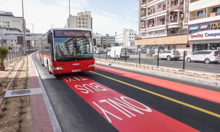 Dubai’s RTA to construct 37km of dedicated bus and taxi lanes over five-years