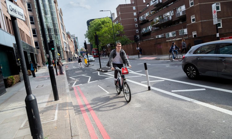 TfL announces opening of new protected cycle route in East London