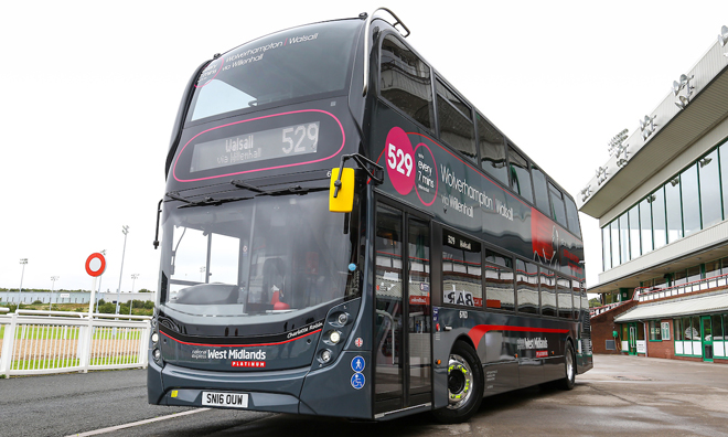 National Express invests £8m towards 46 Platinum buses in the Black Country