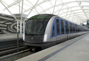 New C2.11 type underground train (simulation)