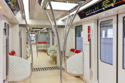 New Inspiro metro vehicles unveiled for Riyadh 