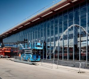 New images of Bolton Interchange display build progress
