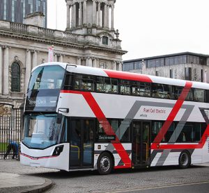 More than £10 million has been invested into hydrogen-powered buses in Northern Ireland Credit: APC