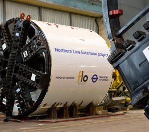 650 tonne Northern Line Extension tunnel boring machines unveiled