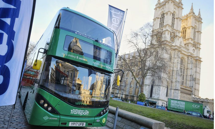 Cleaner buses scheduled for Nottingham