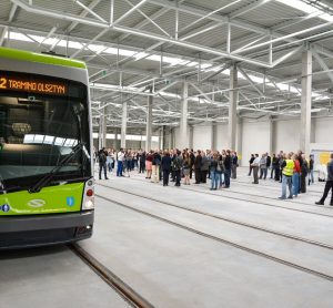 Olsztyn welcomes first tram in 50 years