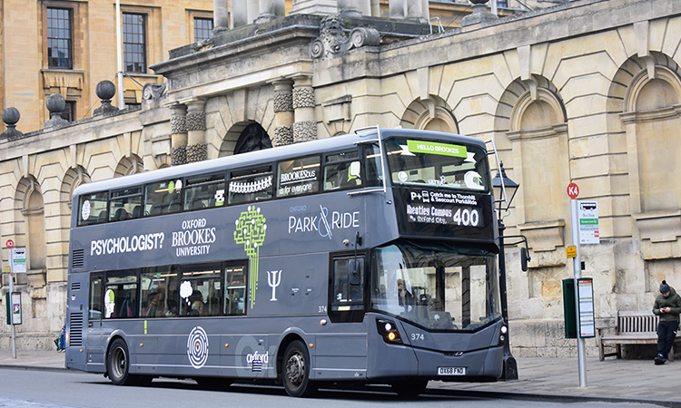 Oxford's BROOKESbuses to go all-electric by the end of 2023