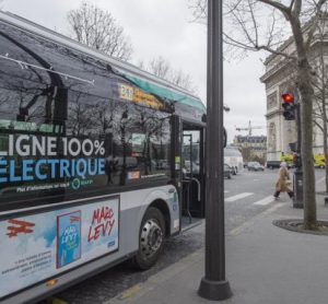 Electric bus in Île-de-France