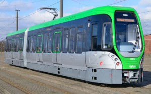 Passenger operation of light rail vehicle TW3000 begins in Hanover