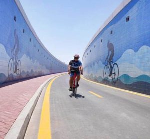 RTA launches innovative cycling tunnel in Meydan area