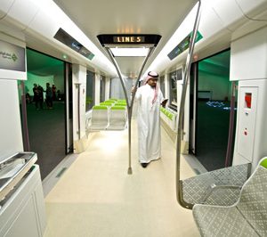 Riyadh Metropolis train