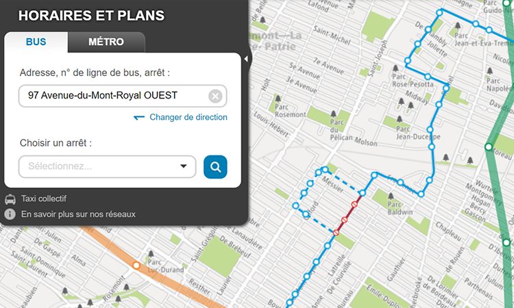 STM and Transit test new AI-based tool for bus detours