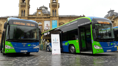 San Sebastian increases electric bus fleet