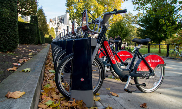 Santander Cycles scheme