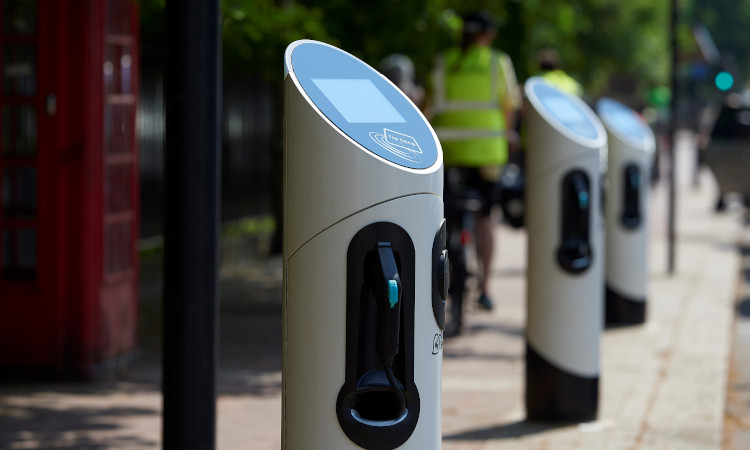 A Source London EV charge point