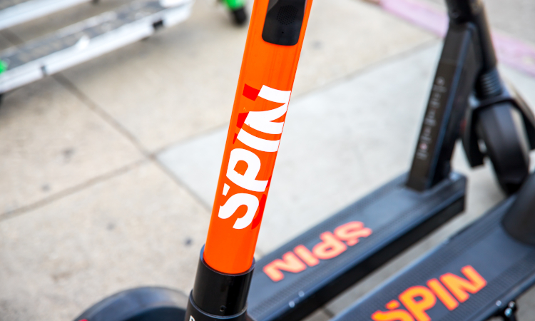 Spin e-scooter