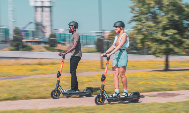 Spin have been trialling their e-scooters in Milton Keynes