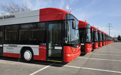 Stadtbus Winterthur: a strategy to keep up with growing demand