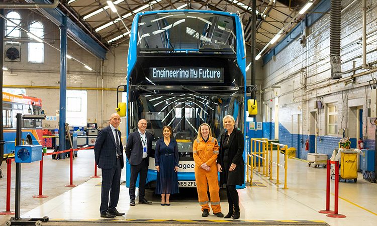 Stagecoach Manchester's new campaign encourages women to pursue career in engineering
